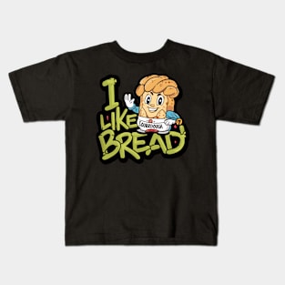 Funny Sourdough Bread Baking Minimalist Bakery Kids T-Shirt